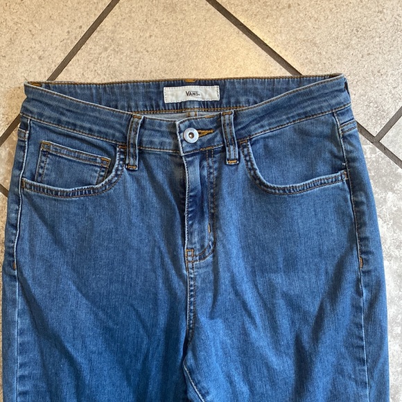 Vans Medium Wash Distressed Skinny Jeans - Picture 6 of 11